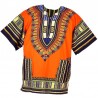 Camiseta Dashiki Naranja