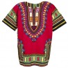 Camiseta Dashiki rosa 