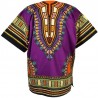 Maglietta Dashiki Viola 