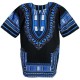 Maglietta Dashiki Blu