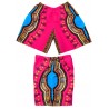Dashiki Africana rosa Bambini | Maglietta e pantaloncini