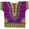 Dashiki Púrpura para Niños | Camiseta y pantalones cortos