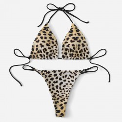Costume da bagno Bikini leopardo sexy per le donne