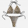 Bikini léopard sexy pour femme