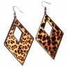 Pendientes de leopardo