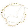Golden Boho chic head chain | Head jewellery
