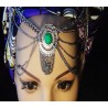 Original green oriental head jewelry