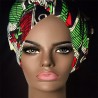 Turbante africano rojo y verde
