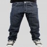 Black and white baggy streetwear jeans for men