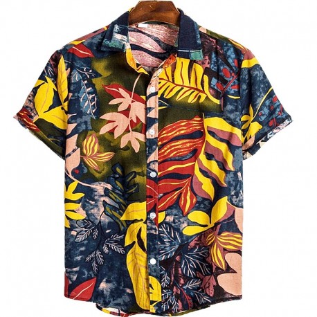 Ethnic boho man shirt