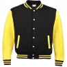 Black and yellow jacket for men