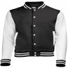 Black and white jacket for men