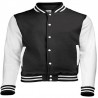 Veste noir et blanc pour homme