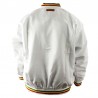 White rasta jacket for man