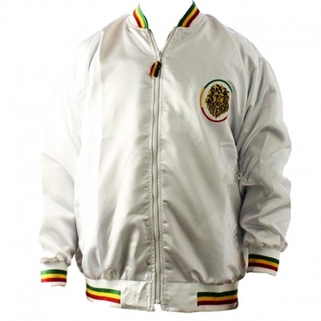 Veste rasta blanc pour homme