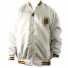 White rasta jacket for man