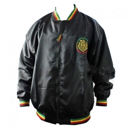 Black rasta jacket for man
