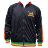 Black rasta jacket "Lion" for man