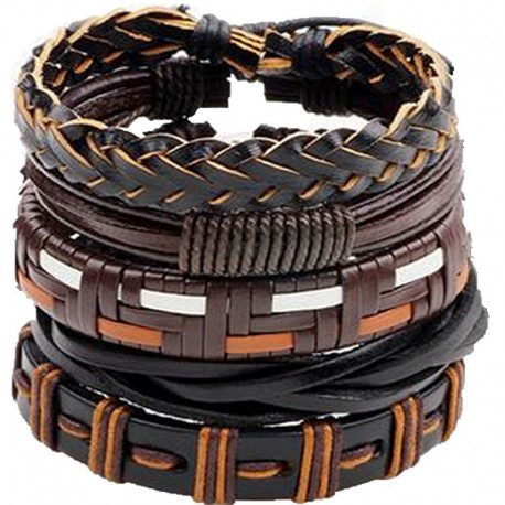 Set of 5 Men's Bracelets 