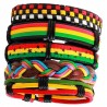 5 braccialetti Rasta per gli uomini