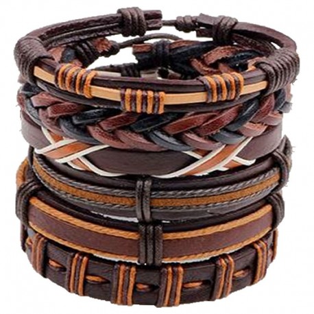 Lot de 6 Bracelets pour homme