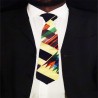 Corbata africana Kente para hombre