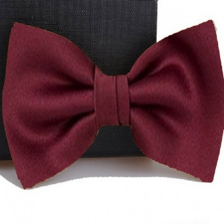 Bordeaux bow tie
