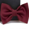 Papillon da uomo bordeaux
