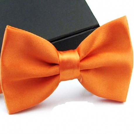 Orange Bow tie - Adjustable size