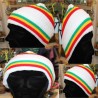 Bonnet rasta reggae blanc