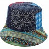 Colorful ethnic bucket hat