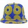 Cappellino Ankara Blu e Giallo - Snapback