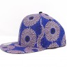 Blue Ankara Cap - Snapback