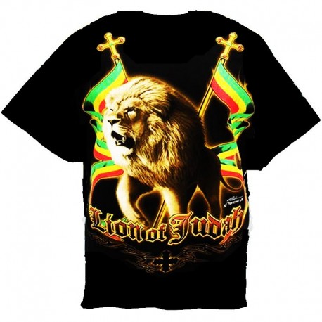 T-shirt Rasta Homme Lion of Judah