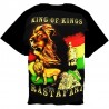 Camiseta Rasta para hombre Rey de reyes