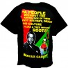 Tee shirt Marcus Garvey People Without Knowledge Afro-American