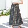 Multicolor ethnic chic skirt