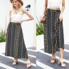 Multicolor ethnic chic skirt