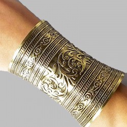 Bracciale lungo oro vintage