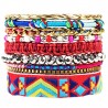 Comprar en linea un pulsera multi-fila bohemia roja