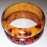 Set of 2 handmade wooden bracelets