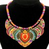 Bohemian chic  multicolor necklace