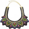 Collier ethnique bohème multicolore