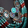 Bohemian ethnic Sarai necklace