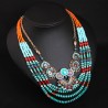 Bohemian ethnic Sarai necklace