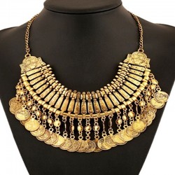 Golden Boho-chic Vintage Ethnic Necklace