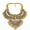 Vintage gold pendant necklace