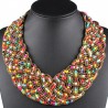 Elegante collana multicolore | Collana da donna