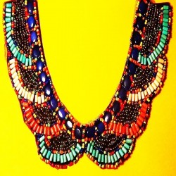 African ethnic necklace Amina