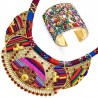 Parure ethnique boho collier et bracelet